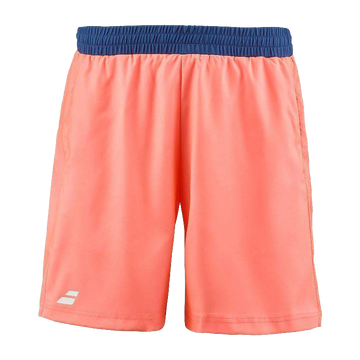 Babolat Play Shorts Orange Dark Blue