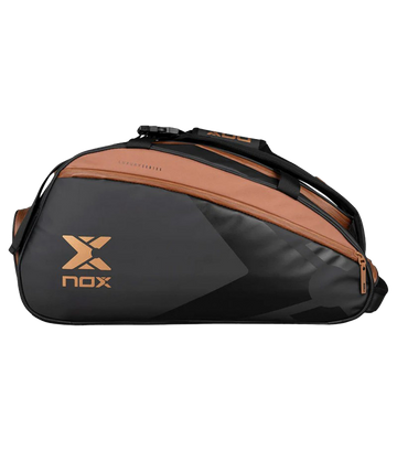 Nox Luxury Open Series Black Brown padel bag