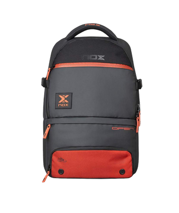 NOX LUXURY OPEN SERIES BACKPACK BLACK/RED