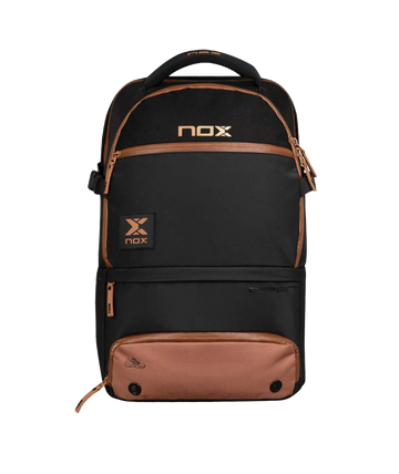 NOX LUXURY OPEN SERIES BACKPACK BLACK/BROWN