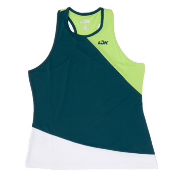Lok Gross green and white women t-shirt