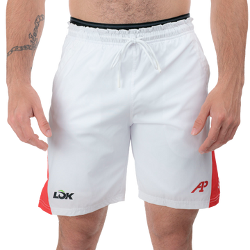 Lok Lewis A1Padel white Short