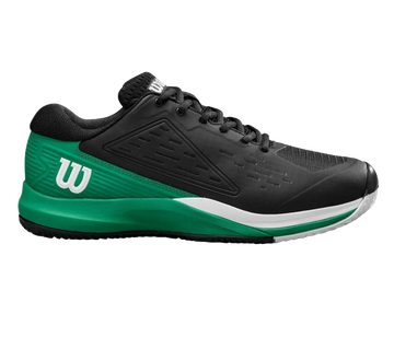 Wilson Rush Pro Ace Clay Shoes Black Green White