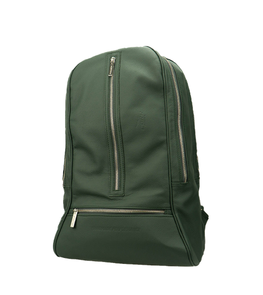 CORK GREEN LEATHER BACKPACK